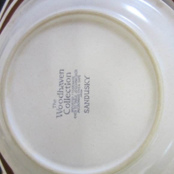 VTG 80'S THE WOODHAVEN COLLECTION STONEWARE, JAPAN - Picture 6 of 7